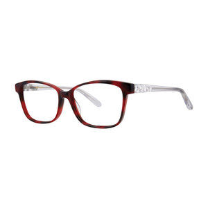 Vera Wang Evonne Eyeglasses Scarlet 53mm